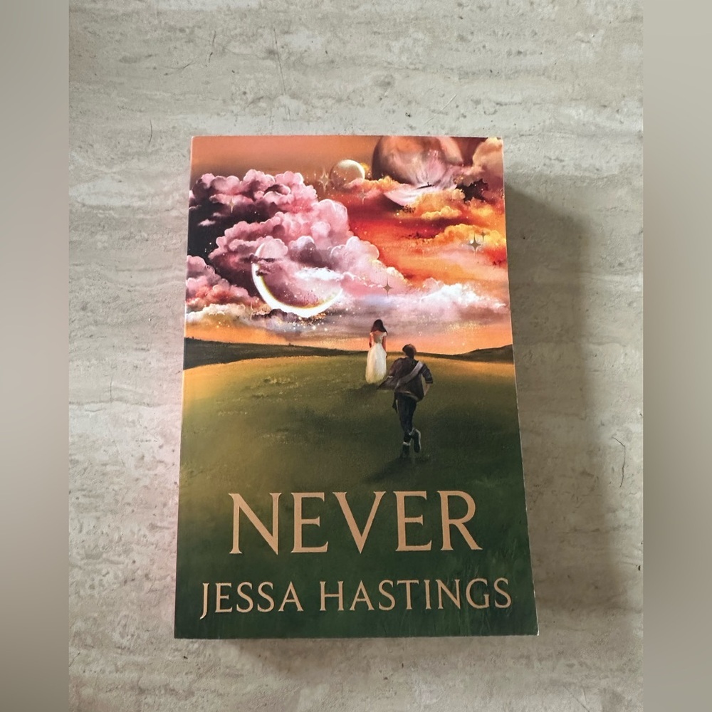 Never- Jessa Hastings-paperback book